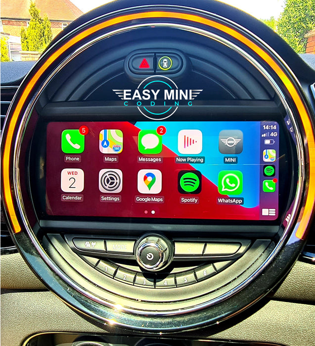 MINI Apple Carplay Fullscreen + Video In Motion + Android Screen Mirroring